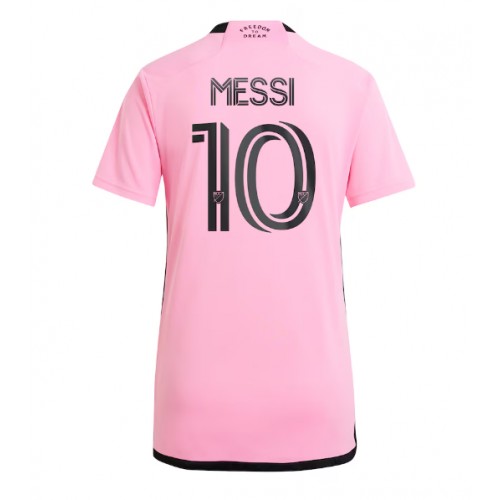 Dres Inter Miami Lionel Messi #10 Domaci za Žensko 2024-25 Kratak Rukav